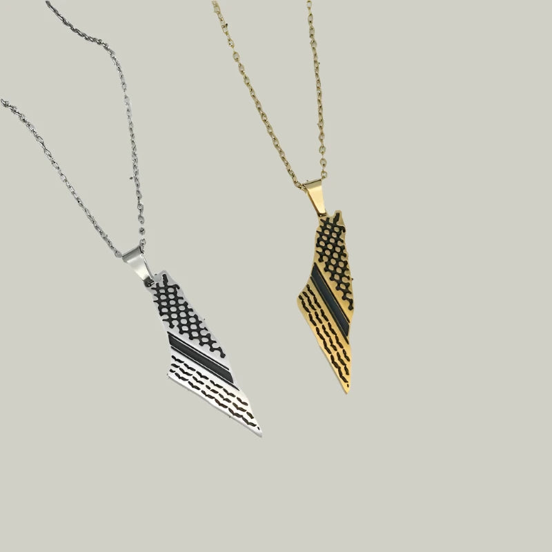 Kuffiya Scarf Pattern Necklaces