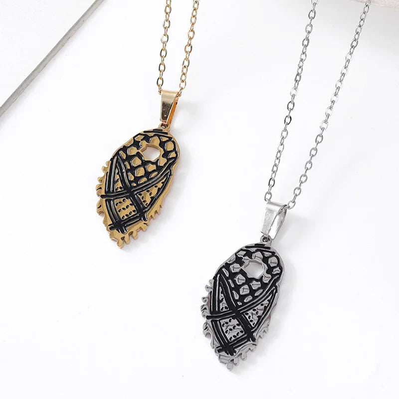 Shape Keffiyeh Necklaces